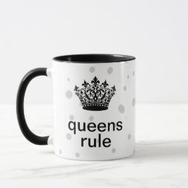 Taza Las Reinas Mandan Corona 