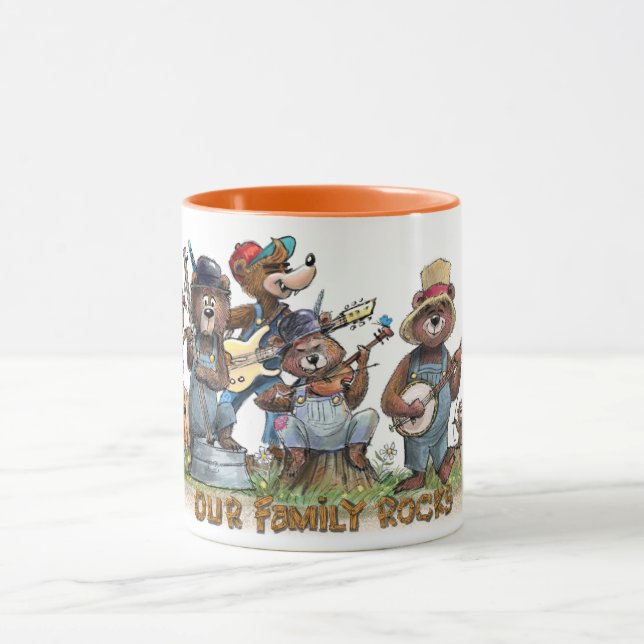 Taza Las rocas de nuestra familia (Centro)