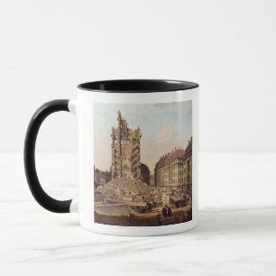Taza Las ruinas del Kreuzkirche viejo, Dresden