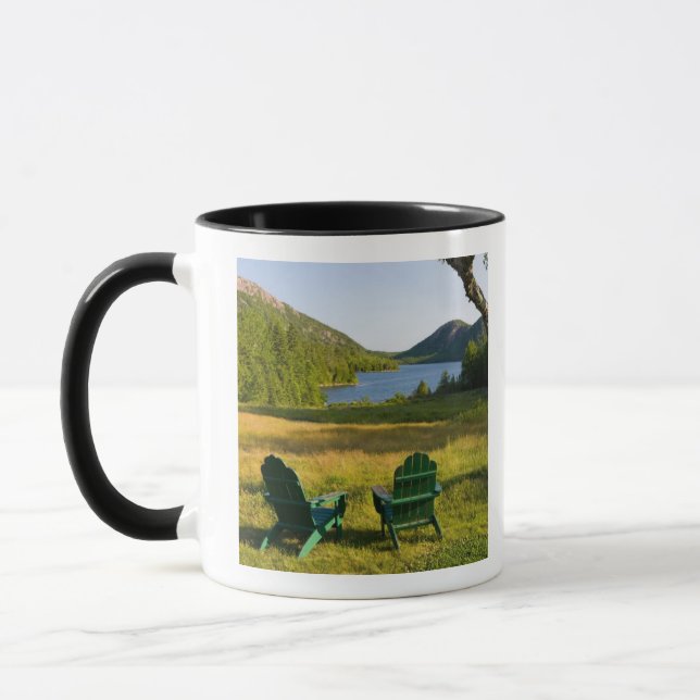 Taza Las sillas Adirondack en el césped del Jordán (Izquierda)
