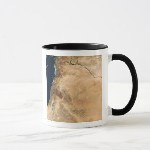 Taza Las tierras de Israel a lo largo de la orilla del