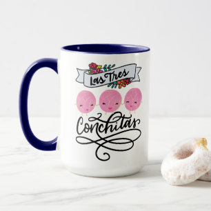 Taza Las tres conchitas, Pan Dulce