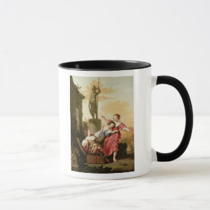 Taza Las tres hijas de Cecrops