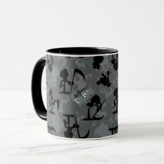 Taza Las tristes aventuras de Billy & Mandy Pattern