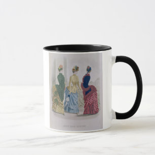 Taza Las últimas modas de París, vestidos de tres dí