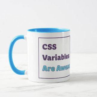 Taza Las variables del CSS son impresionantes