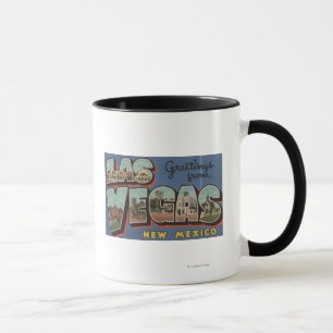 Taza Las Vegas, New México - escenas grandes 2 de la