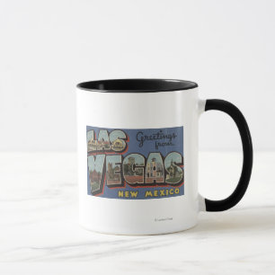 Taza Las Vegas, New México - escenas grandes de la