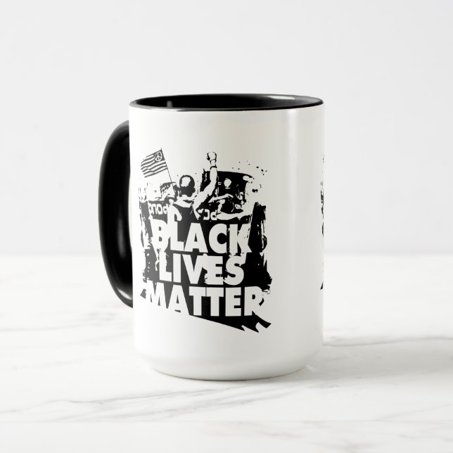 Taza Las vidas negras importan (Anverso izquierdo)