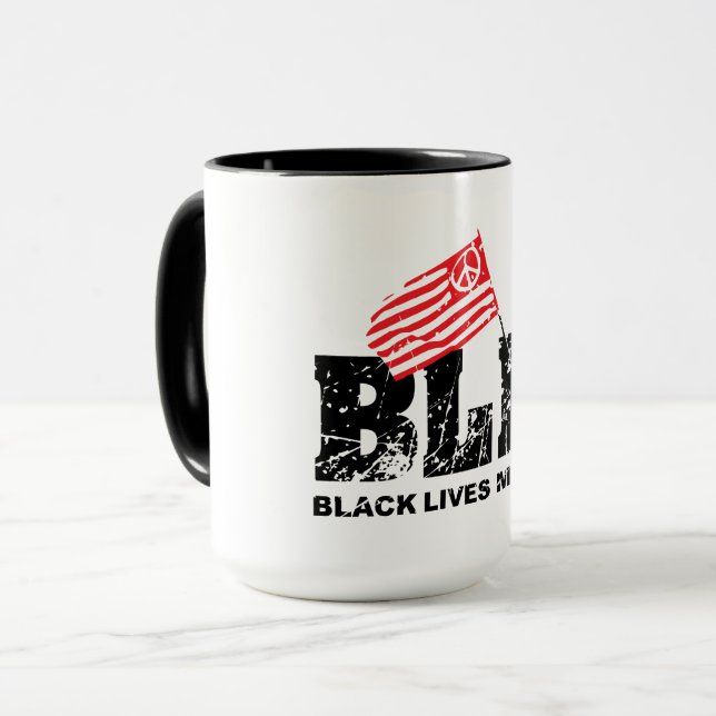Taza Las vidas negras importan (Anverso izquierdo)