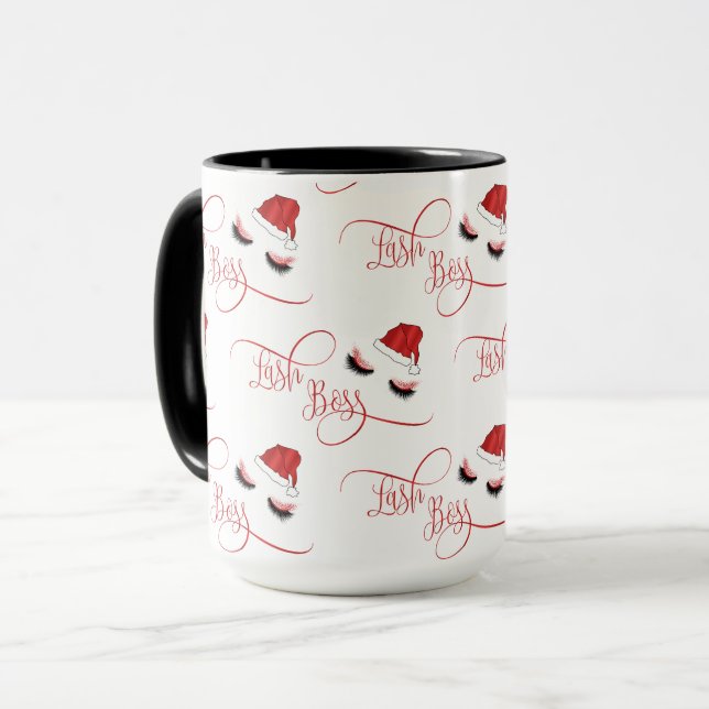 Taza Lash Boss Santa Lash (Anverso izquierdo)