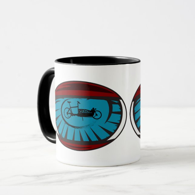 Taza Lastenrad im Auge Design  (Anverso izquierdo)