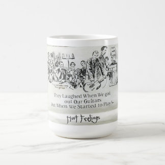 Taza lastimada de las sensaciones