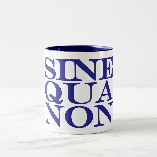 Taza latina de la cita de la condición (Centro)
