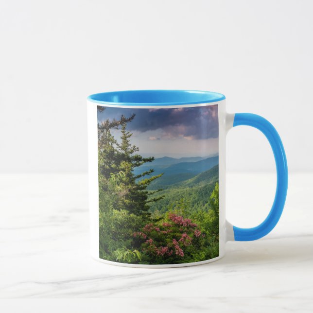 Taza Laurel de la montaña al amanecer (Derecha)