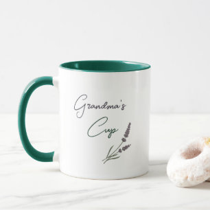 Taza Lavanda de la Taza de la Abuela