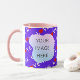 Taza Lavende LOVE Stylish