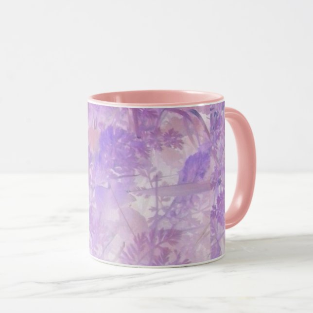 Taza Lavender Floral (Anverso derecho)