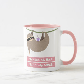 TAZA LAZARÚS EL MUG DE LA ANSIEDAD DE LA DESNUDA