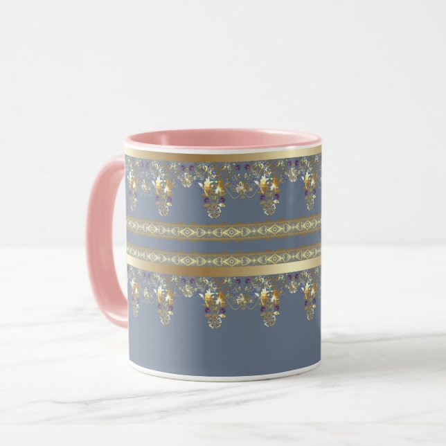 Taza Lazo dorado (Anverso izquierdo)