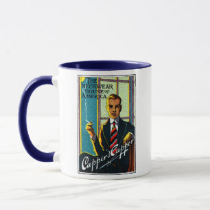 Taza Lazos con hombres de época de 1920