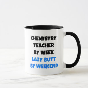 Taza Lazy Butt Maestro de Química