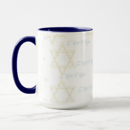 Taza L'dor V'dor Generation to Generation Mug