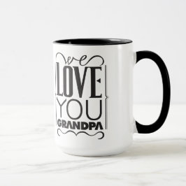 Taza Le amamos abuelo