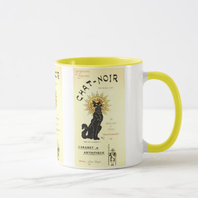 Taza Le Chat Noir El Gato Negro (Derecha)