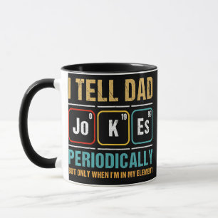 Taza Le Cuento A Papá Chistes Que Periódicamente Chiste