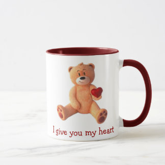 Taza Le doy mi corazón