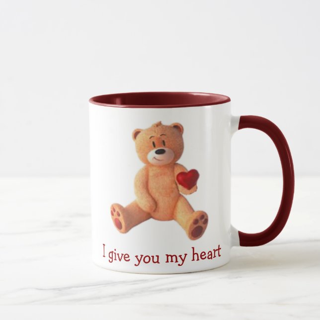 Taza Le doy mi corazón (Derecha)