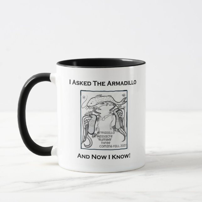 Taza Le pregunté al armadillo (Izquierda)