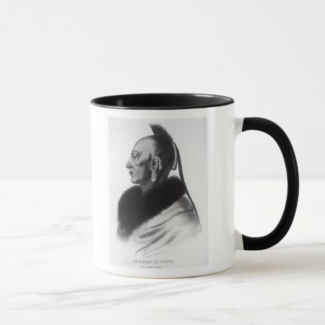 Taza Le Soldat du Chene, jefe de Osage (Derecha)
