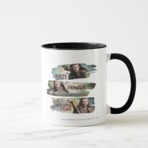 Taza Lealtad, honor, un corazón dispuesto