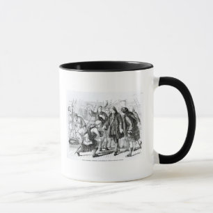 Taza Lealtad que jura joven de Moidart