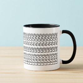 Taza Leave Me Alone Hidden Message Introvert Mug