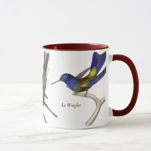 Taza Lección de René Primevère - tres colibríes bonitos