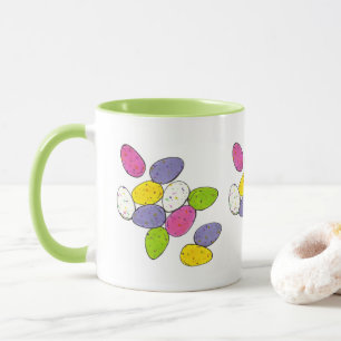 Taza Leche descascarillada de chocolate caliente de pas