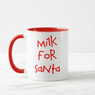 Taza Leche para Santa Mug