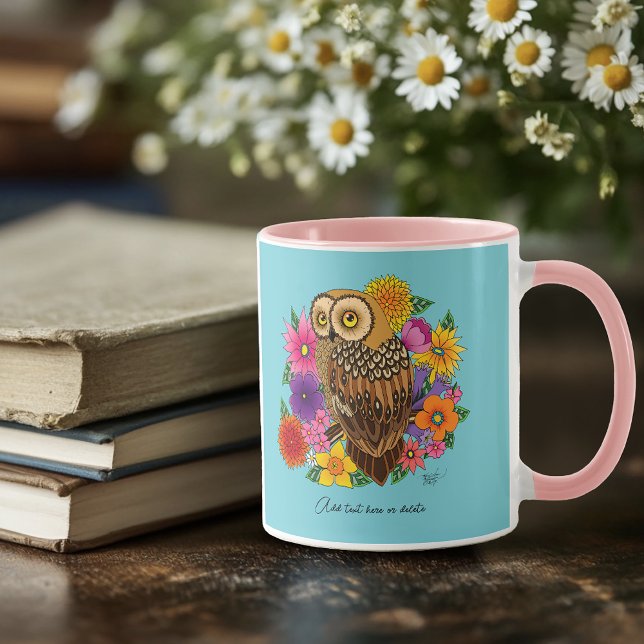 Taza Lechuza Bouquet (Subido por el creador)