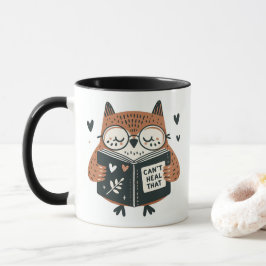 Taza Lechuza con gafas - "No se puede curar eso"