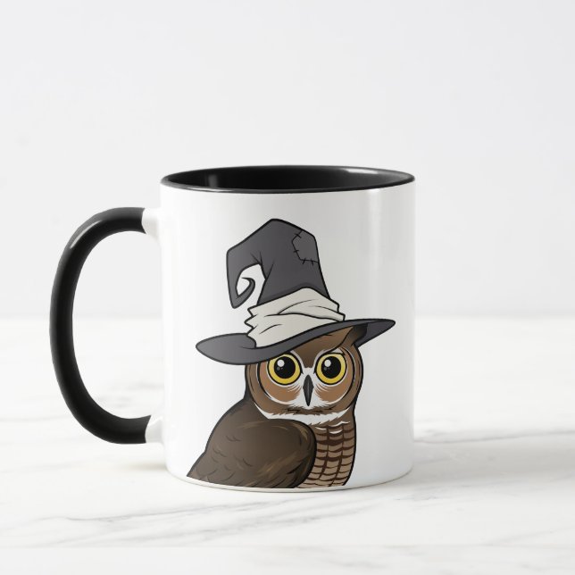 Taza ¡Lechuza de Gran Cuerno Bruja! (Izquierda)
