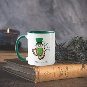 Taza Lechuza De Ropa Irlandesa