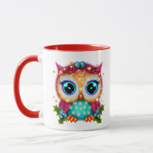 Taza Lechuza Kawaii dulce y adorable