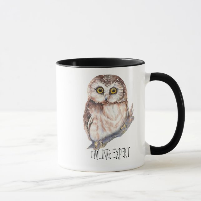 Taza Lechuza Lechuza Graciosa (Derecha)