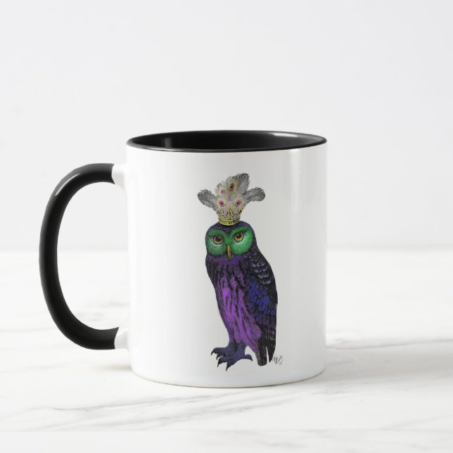 Taza Lechuza púrpura (Izquierda)