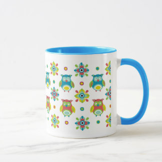 Taza Lechuzas divertidas