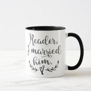 Taza Lector de Jane Eyre lo casé