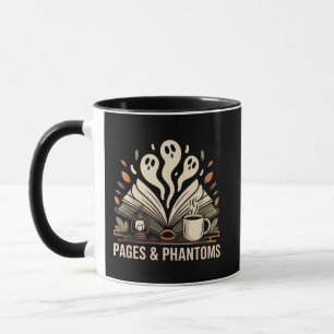 Taza Lector de páginas de olivo y fantasmas cálidos